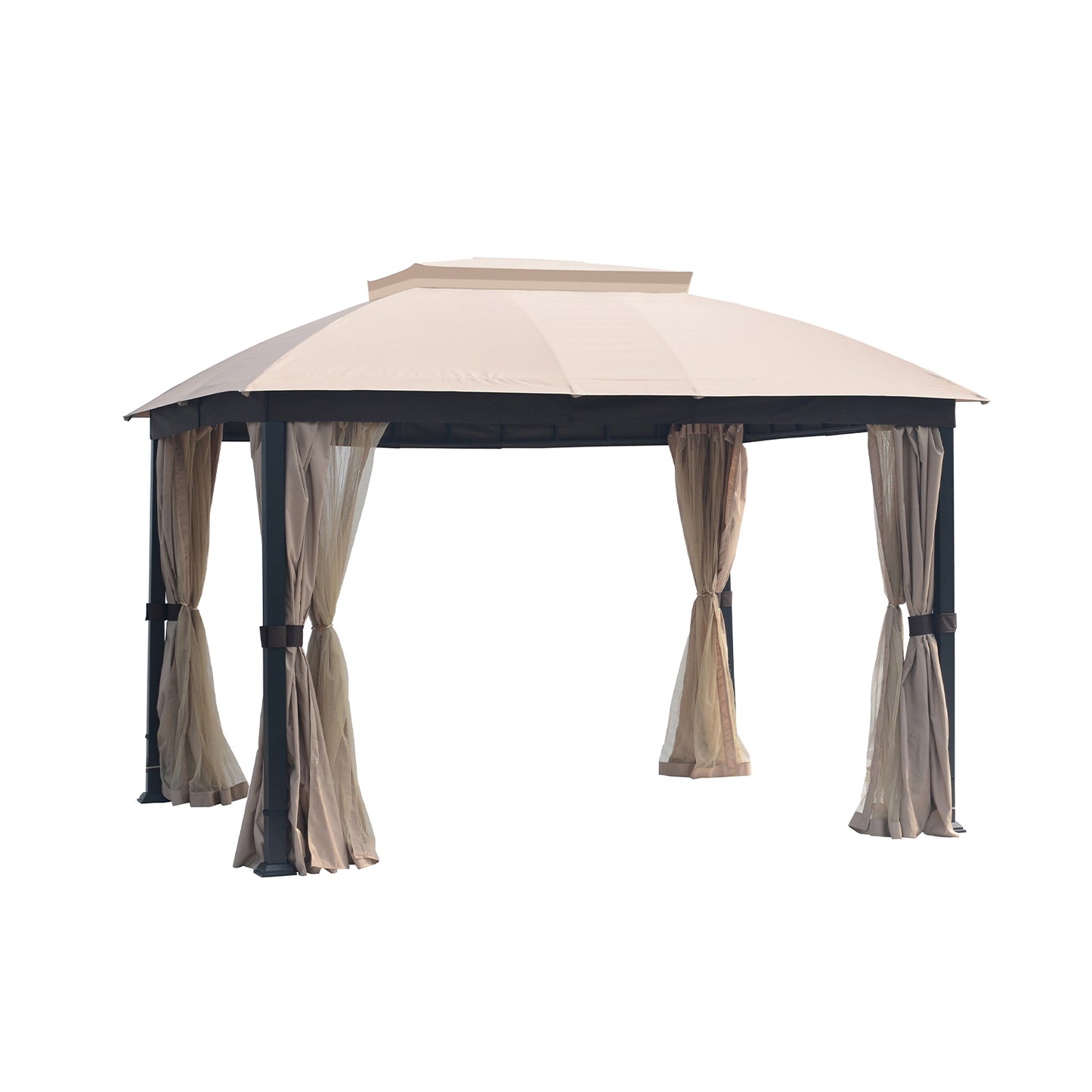 Cloud Mountain 10 x 12 FT Soft Top Gazebo, Beige
